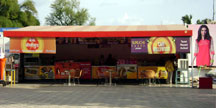 Fix canopies for multiplex food court